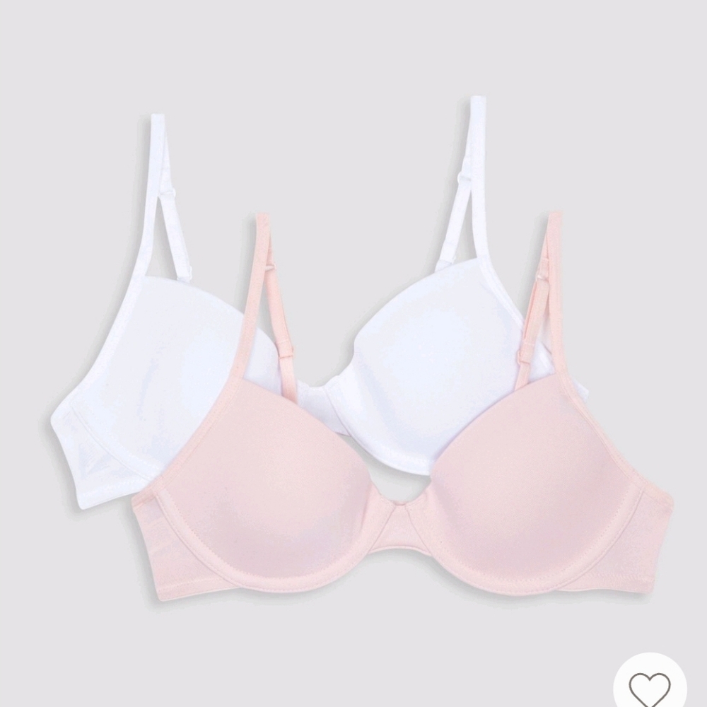 🎯 Hanes set of 2 Bras size 32A NWOT